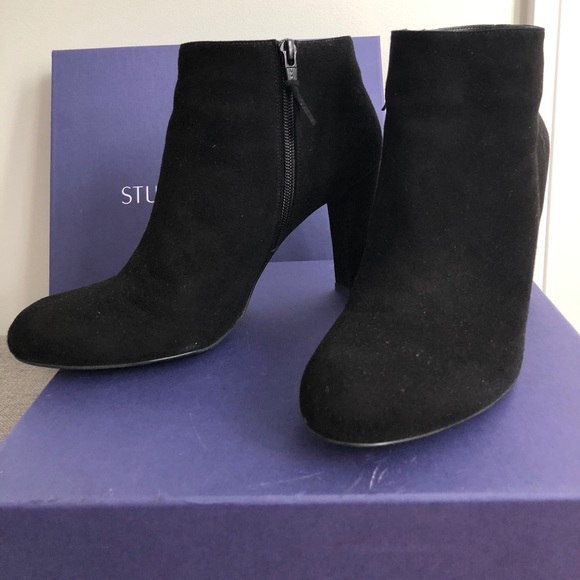 NWOT Stuart Weitzman ankle Boots Suede - Picture 2 of 5